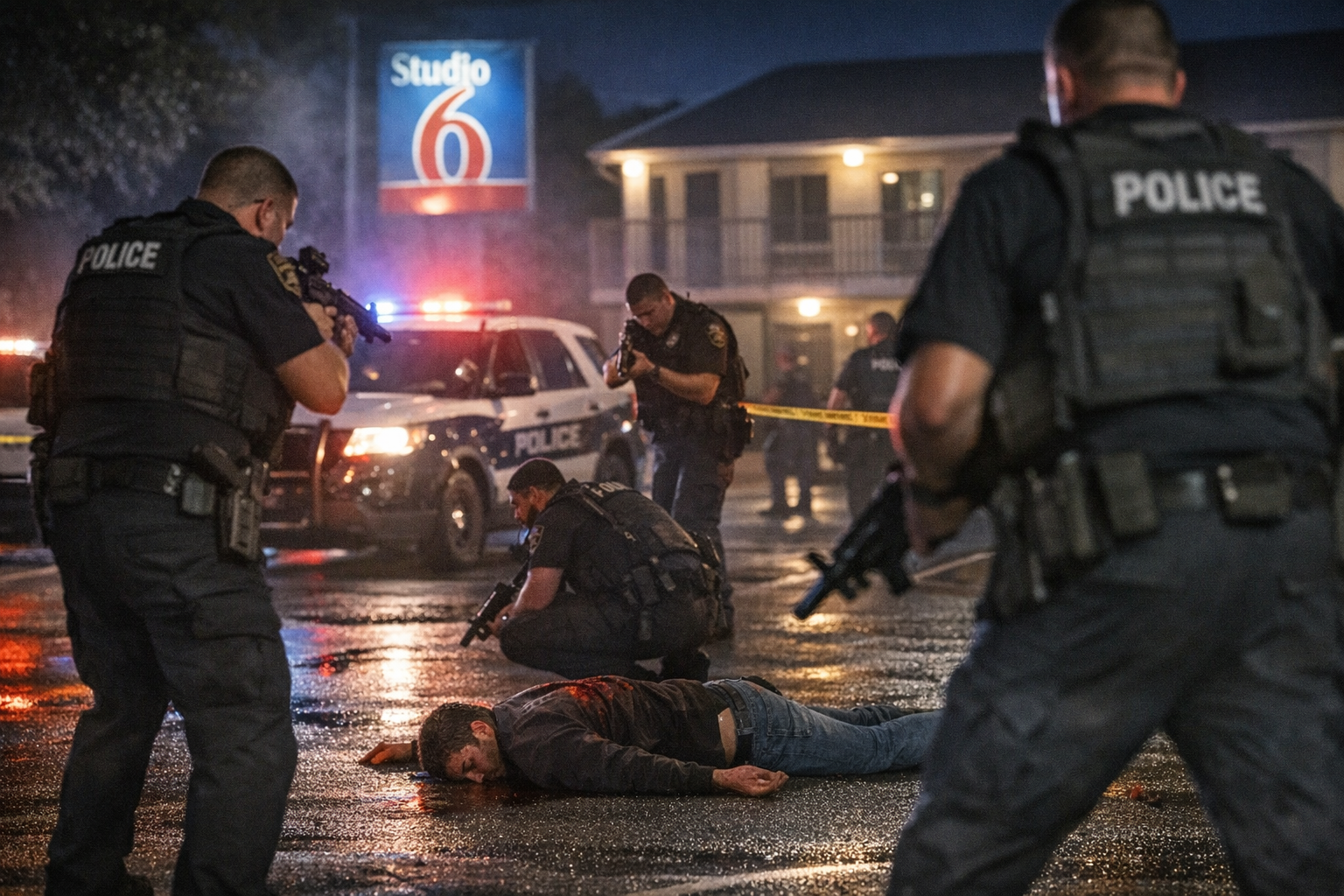 Greensboro Police Shoot Wanted Suspect Tied to Studio 6 During Arrest ...