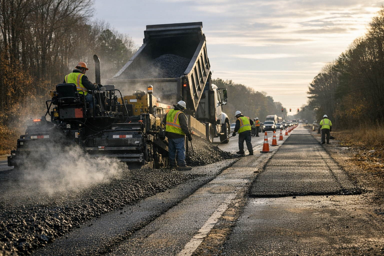 Asphalt Ridge Exposure Sandy Ridge Road Lane Closed for One Day Asphalt Overlay | Prism News