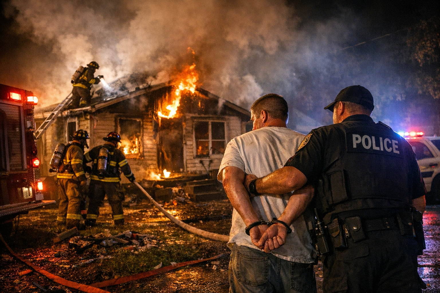 House Fire in Hazard, One Person Arrested, No Injuries | Prism News
