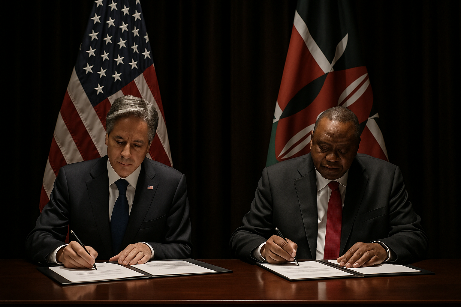 U.S. and Kenya Sign $2.5 Billion Health Pact, A Model for Others ...