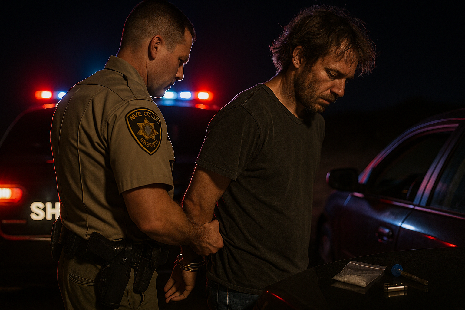 Late Night Traffic Stop Leads to Drug Arrest in Nye County | Prism News