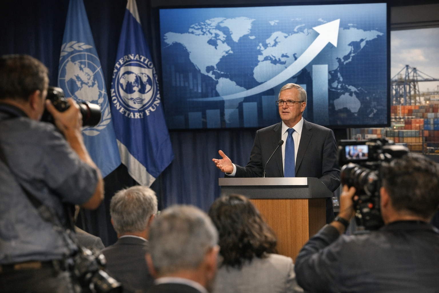 IMF Raises 2025 Growth Forecast to 3.2 Percent, Warns on Protectionism ...