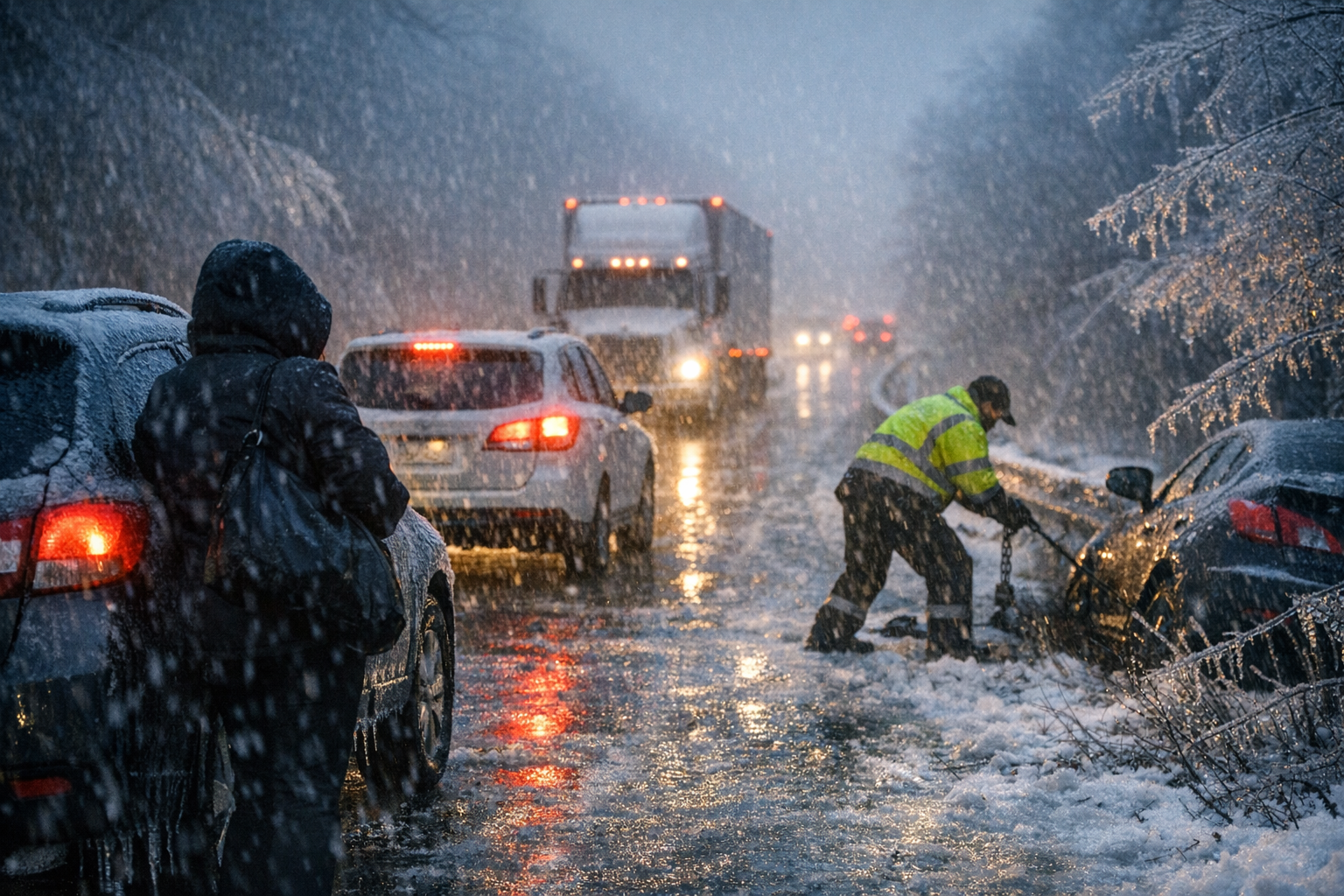 Sleet and Freezing Rain Complicated Holiday Travel Across Union County ...