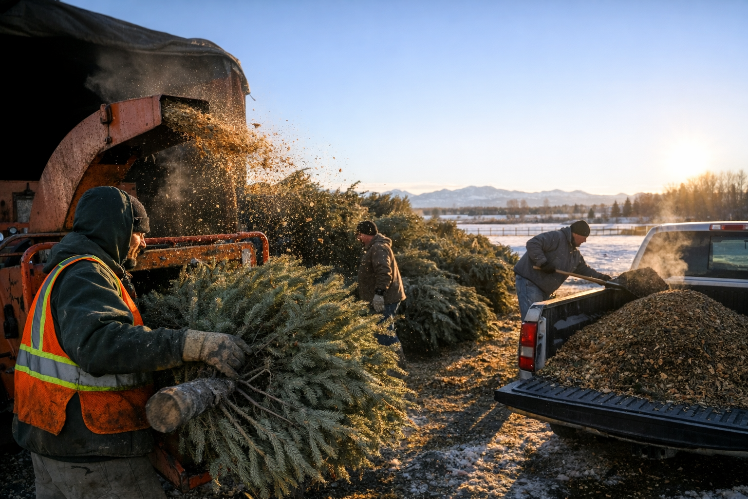 Parker Offers Free Christmas Tree Recycling, Mulch Available Onsite ...
