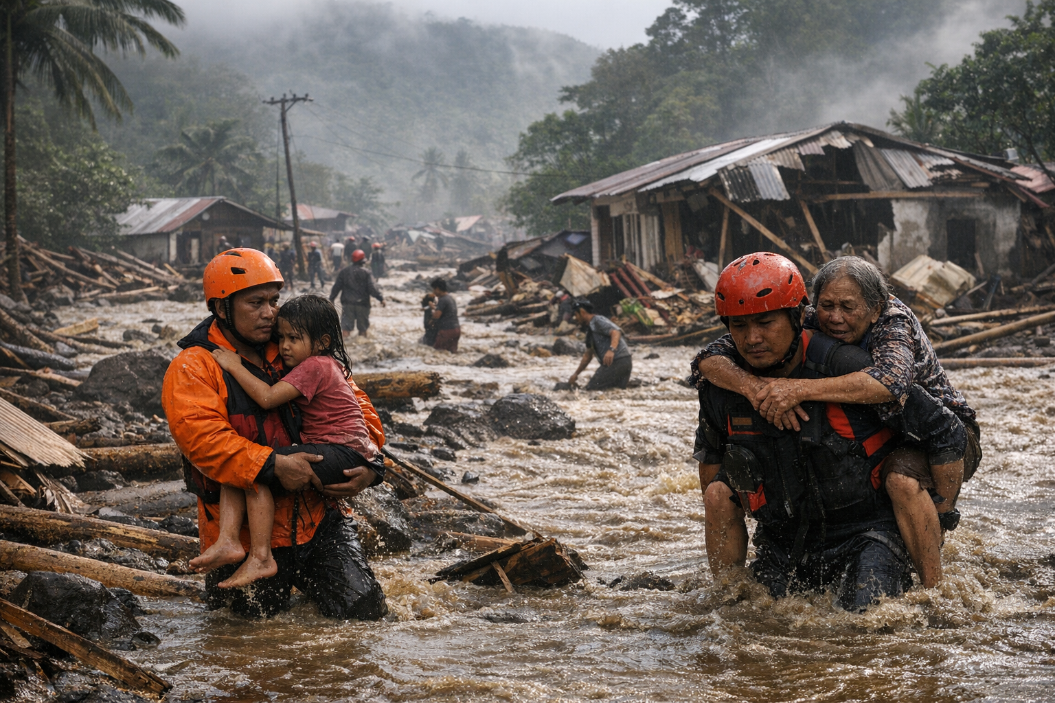 Flash Floods in North Sulawesi Kill Six, Displace Dozens | Prism News