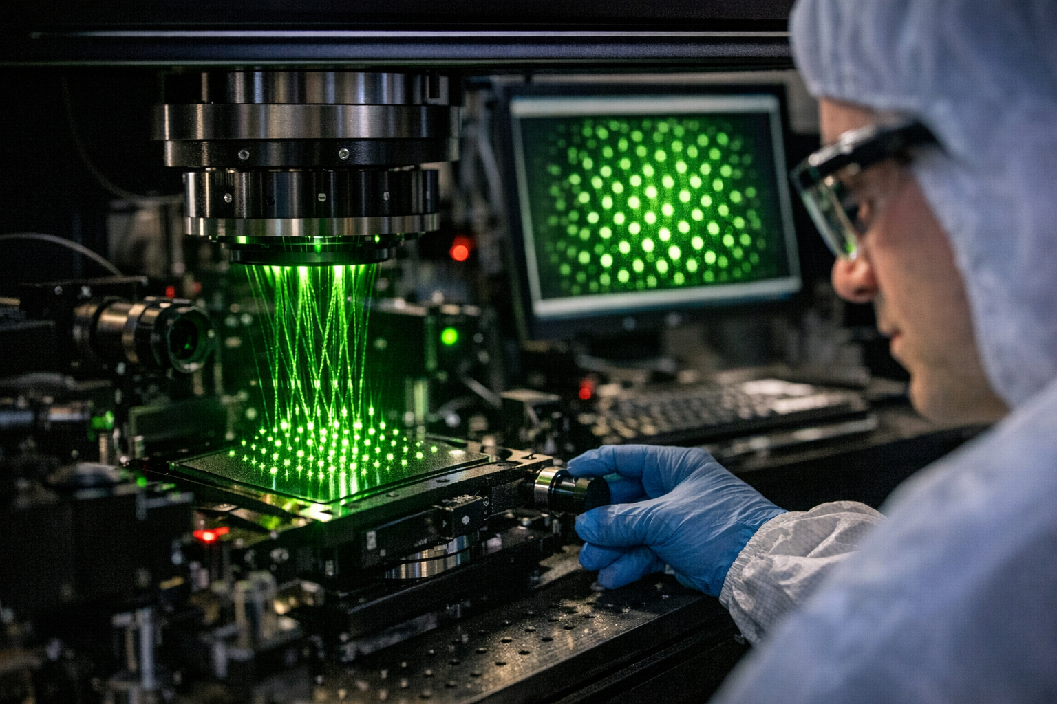 Metalens array boosts two-photon lithography throughput by 1,000×