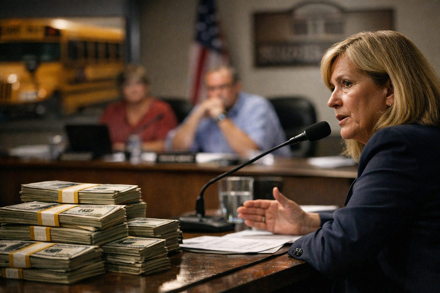 Commissioner demands transparency after $1.5 million school tax ...