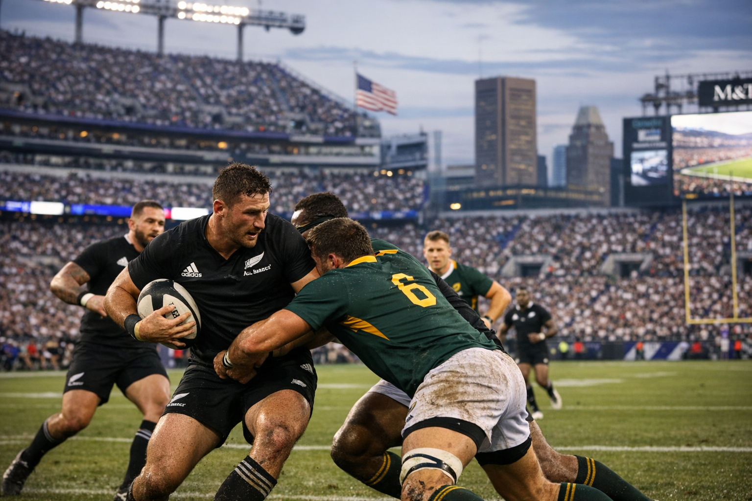 All Blacks Springboks Set For First U S Match In Baltimore Prism News