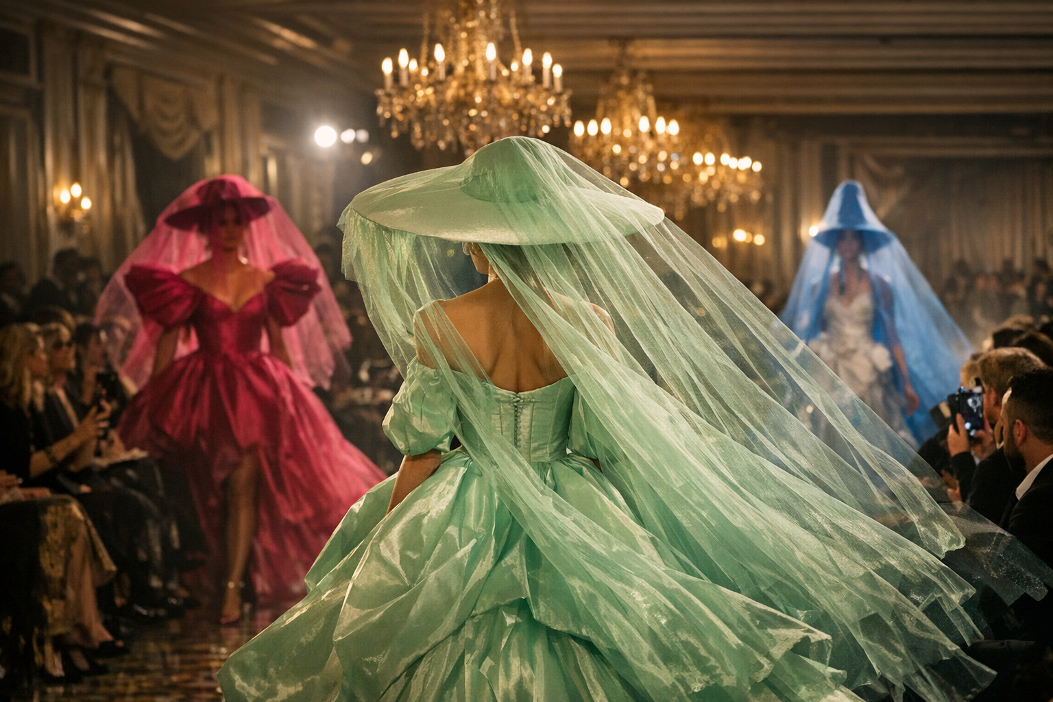 Harris Reed Fall Winter 2026 Unveils Surrealist Bridal Spectacle at ...