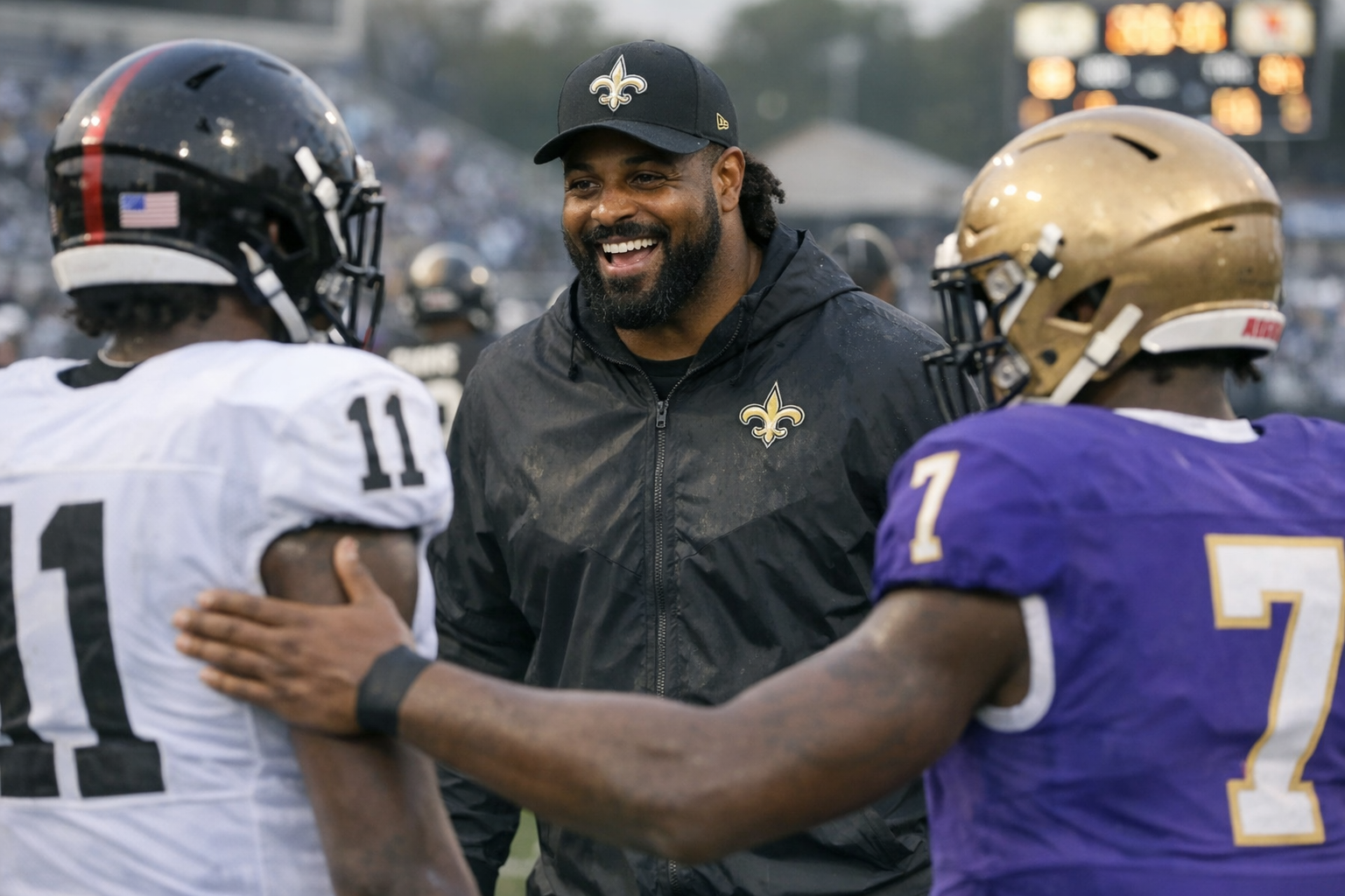 Pro Pathway Saints Back Pro Pathway at Fifth Legacy Bowl; Cam Jordan Honorary ...