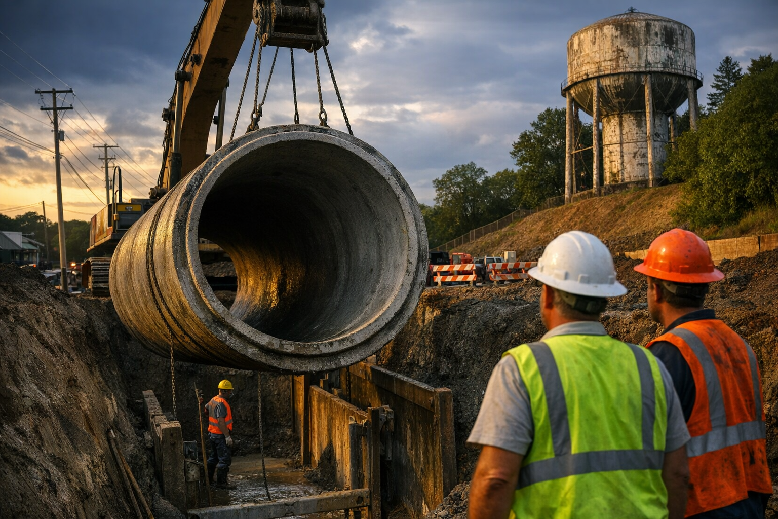 Jamestown Council Approves Plans, Authorizes Advertisement for 96‑inch ...