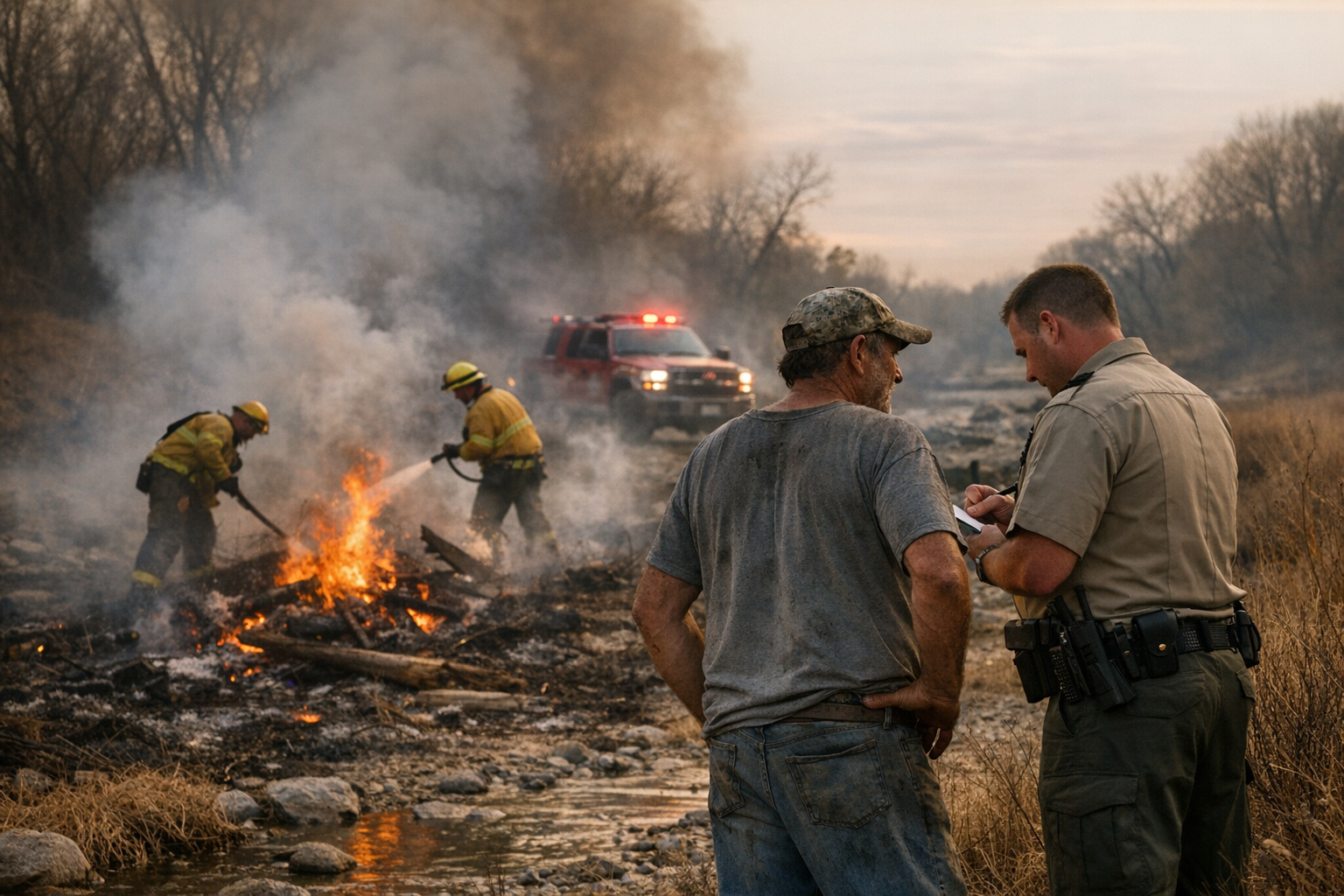 Man Cited After Starting Illegal Fire During Red Flag Warning in Logan ...