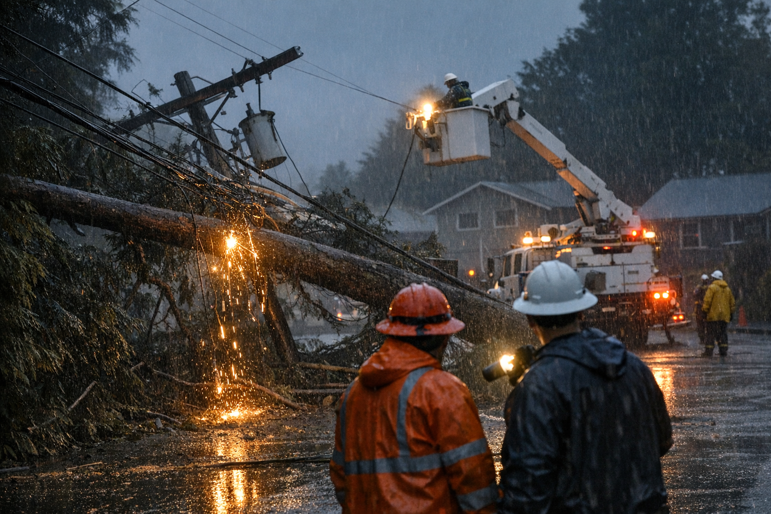 Severe Storm Knocks Out Power for Thousands in Eureka, Humboldt County ...
