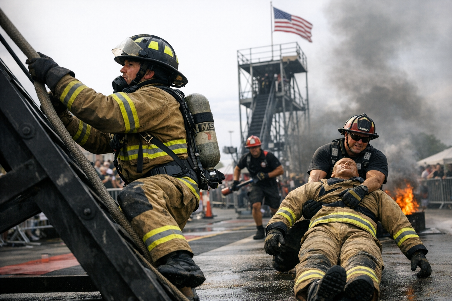 Seminole County Firefighters Compete in Annual Firefighter Challenge ...