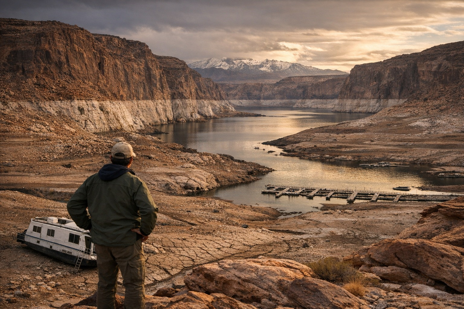 Colorado River Crisis Deepens as Low Snowpack Threatens Reservoir ...