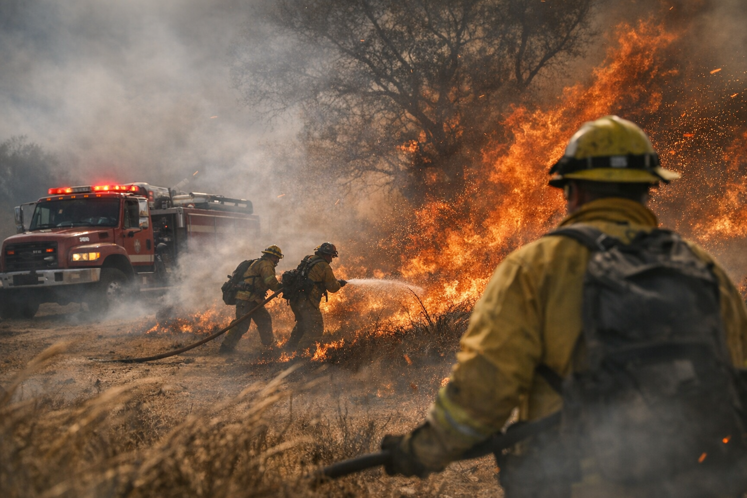 Humtity Fire Lafayette County Under Red Flag Warning as High Winds, Low Humidity ...