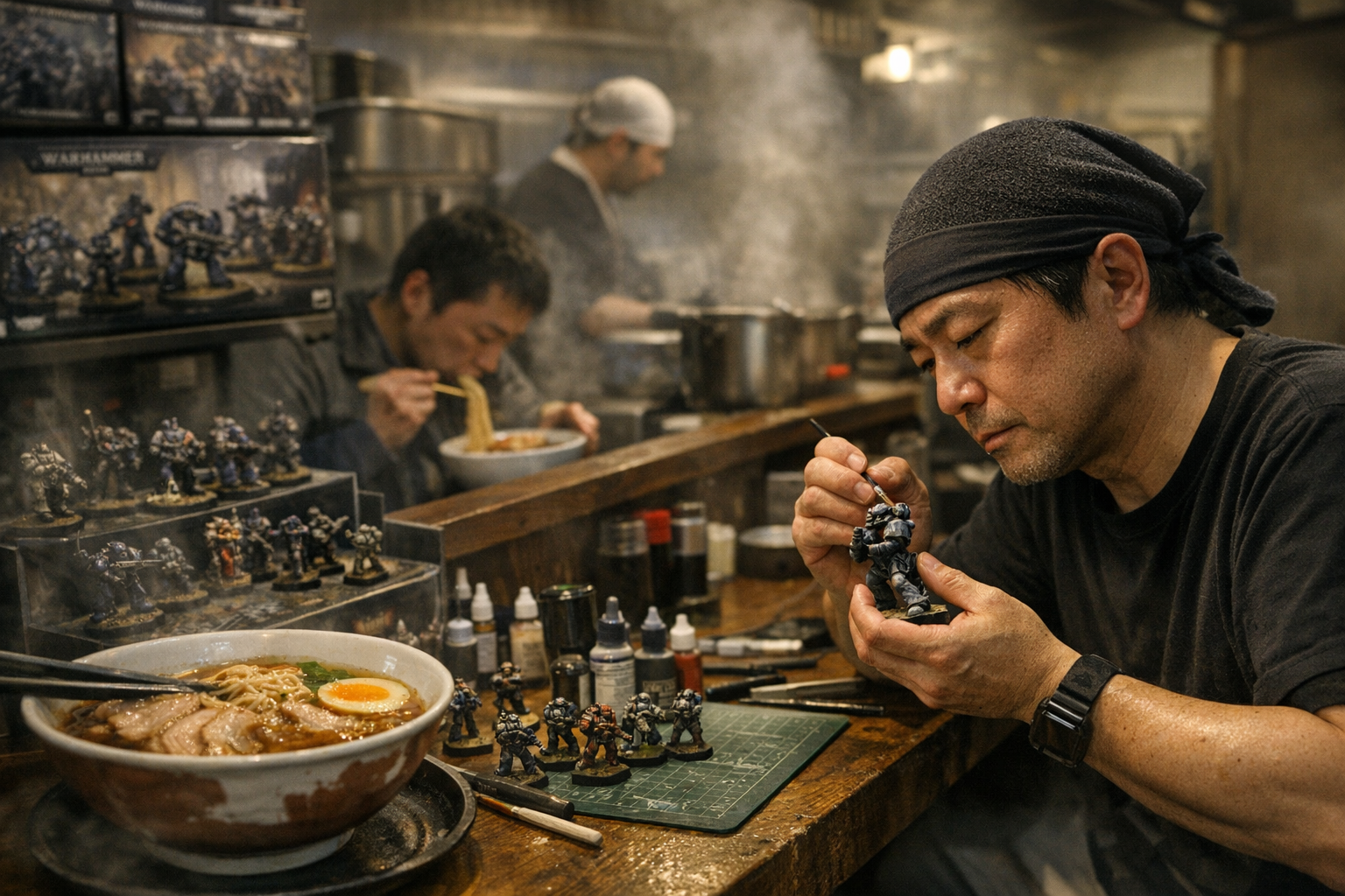 Japs Roti Shop Japanese Ramen Shop Now Sells Warhammer Miniatures Alongside Noodle ...
