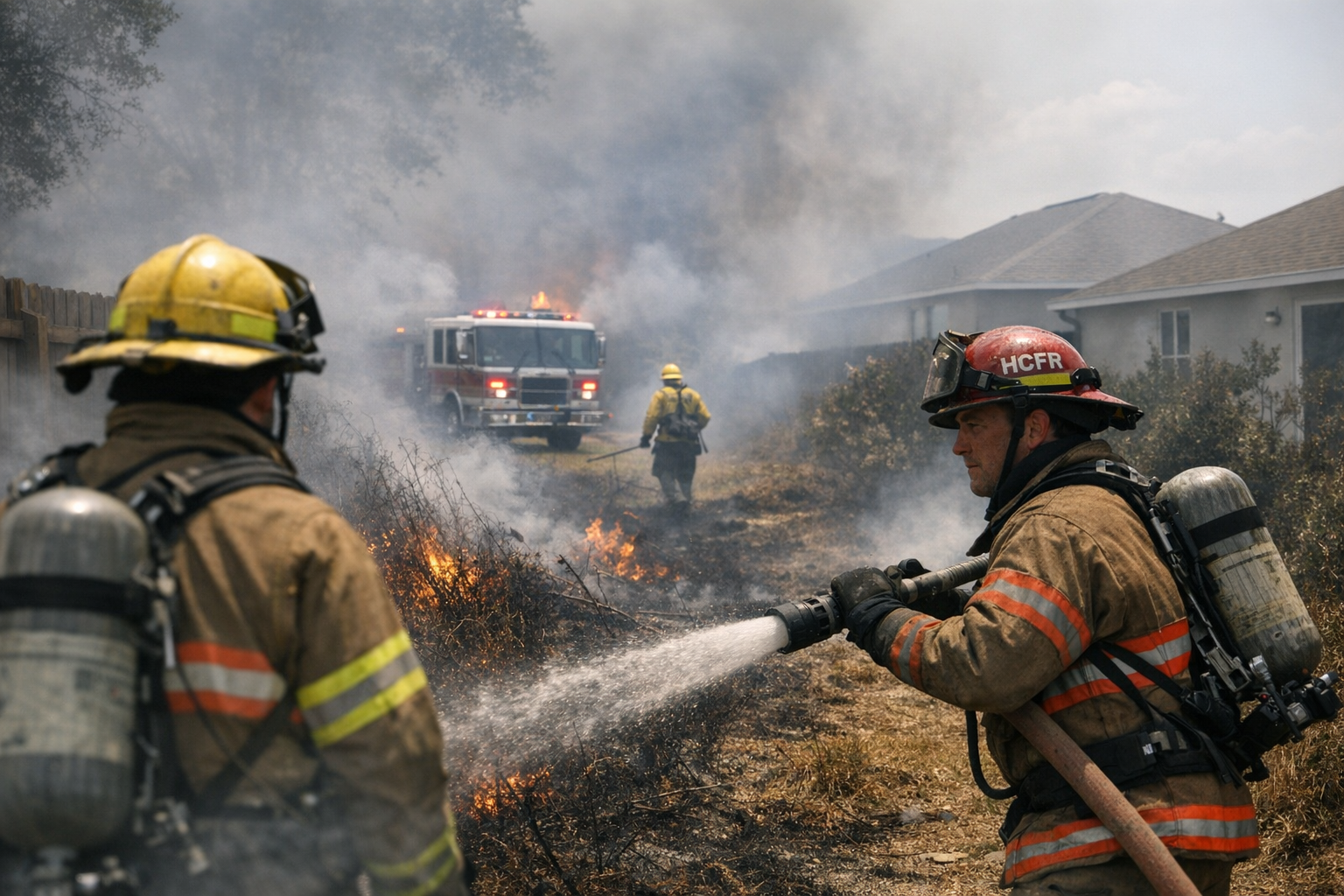 Brush Fire Near Spring Hill Homes Contained by Hernando County Fire ...