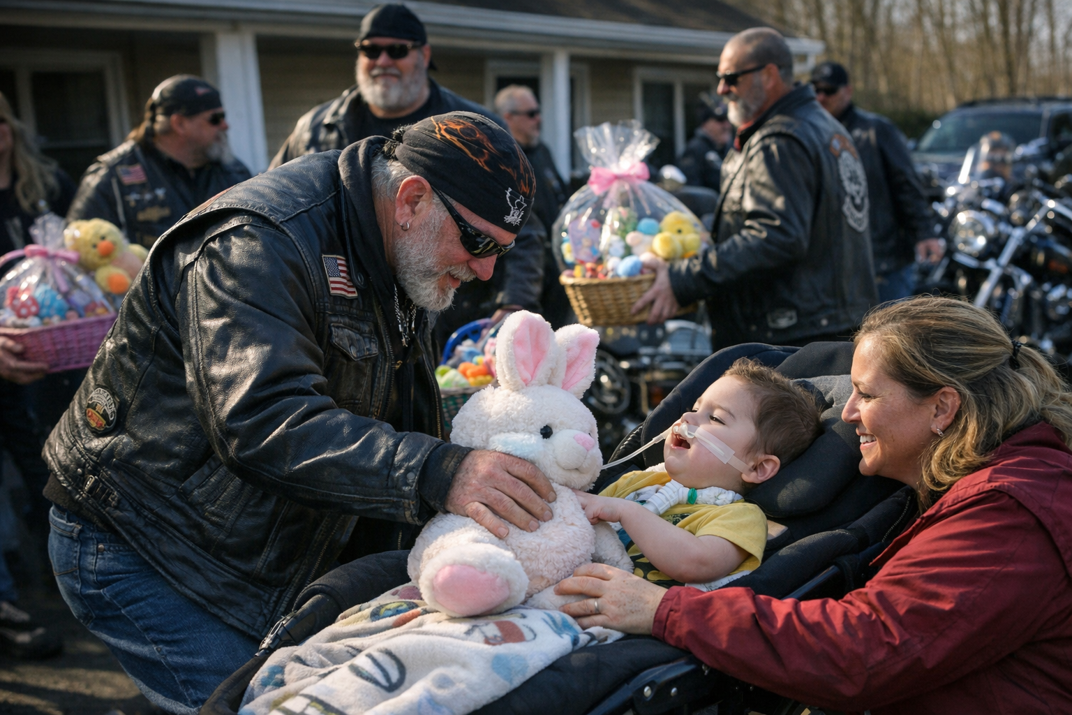 Li Harley Riders Long Island Harley Riders Deliver Easter Joy to Angela's House Children ...