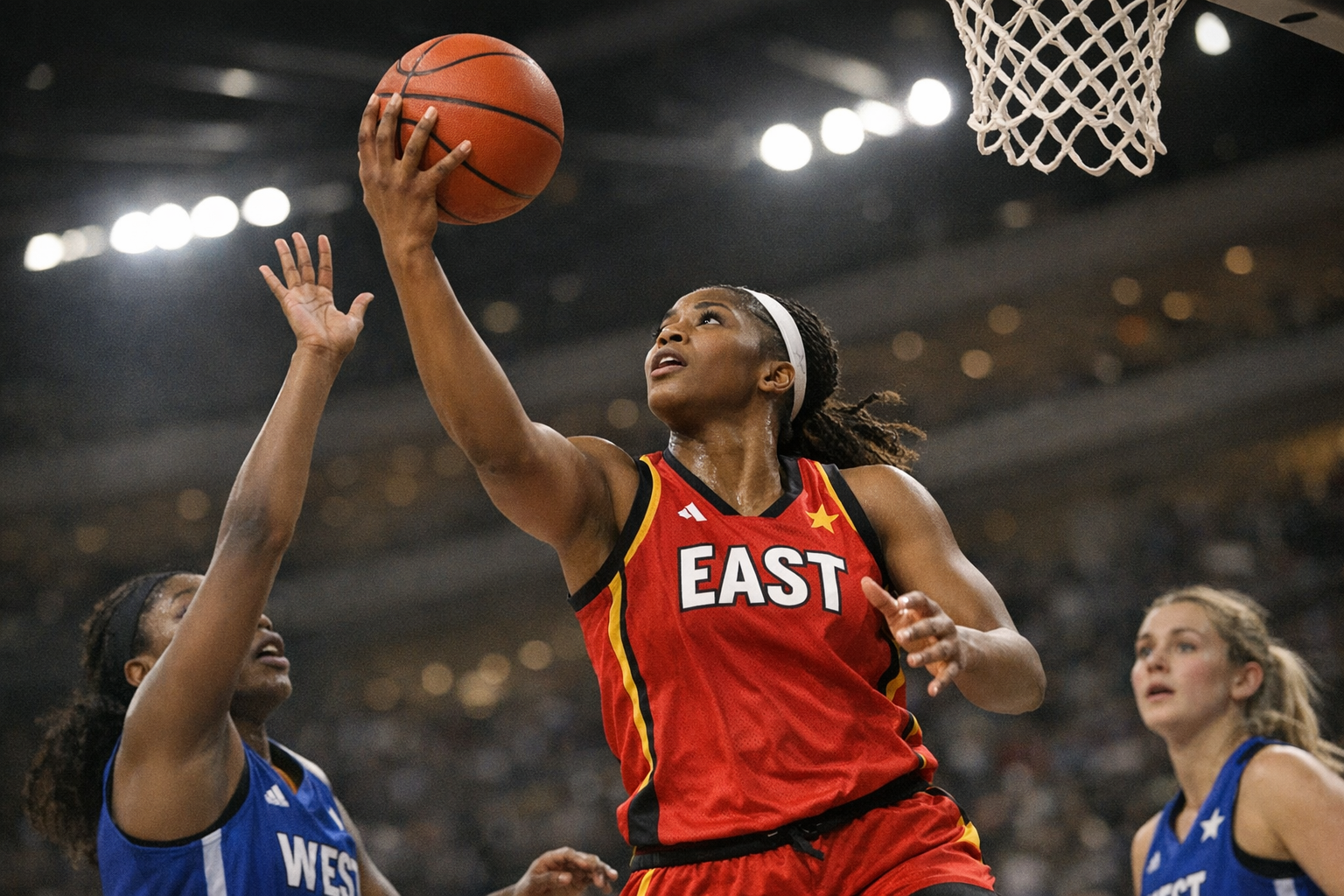 Lampley Shines as East Tops West 91-71 in McDonald's All-American Girls ...