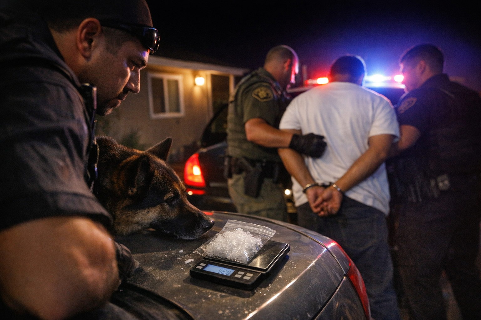 El Centro Driver Arrested After Traffic Stop Uncovers 43 Grams of Meth ...