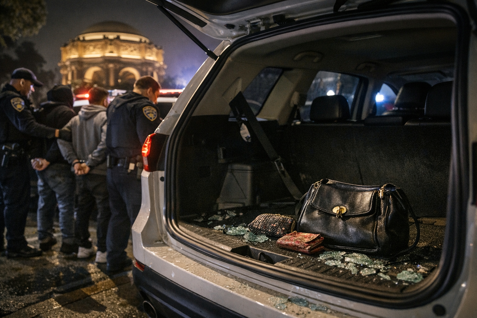 SF Police Arrest Four Suspects Linked to Robberies and Auto Burglaries ...