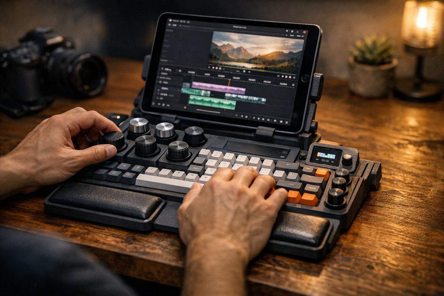 Modular Mechanical Keyboard Transformed Into a Full Compact Workstation ...