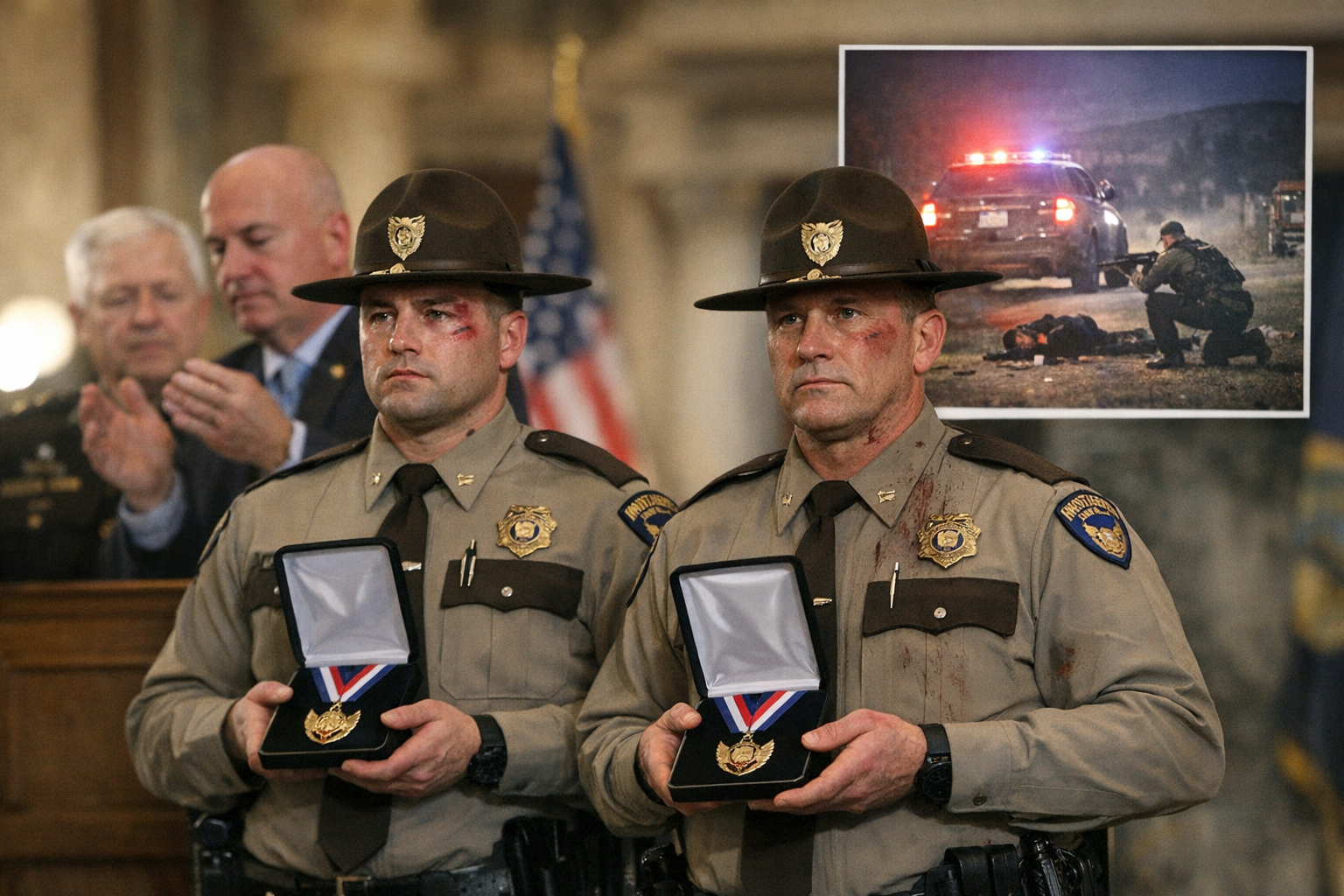 Montana Troopers Receive Award of Valor for Deadly Big Timber Shootout ...