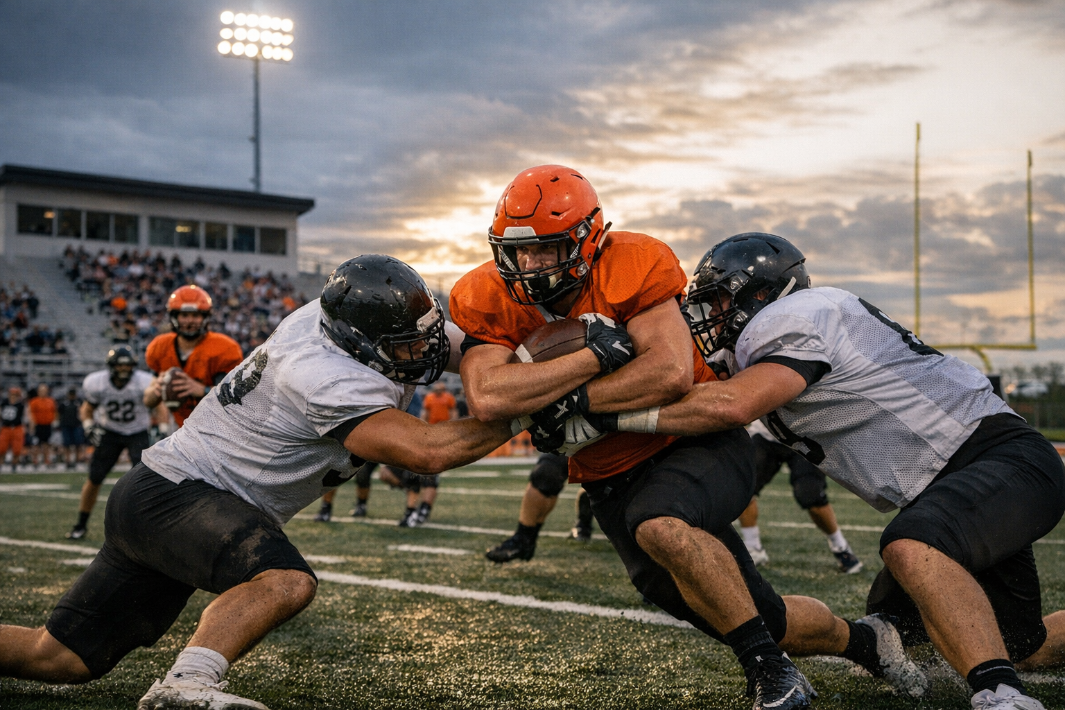 Brian Mistro Jimmies scrimmage on campus, build foundation during spring practice ...