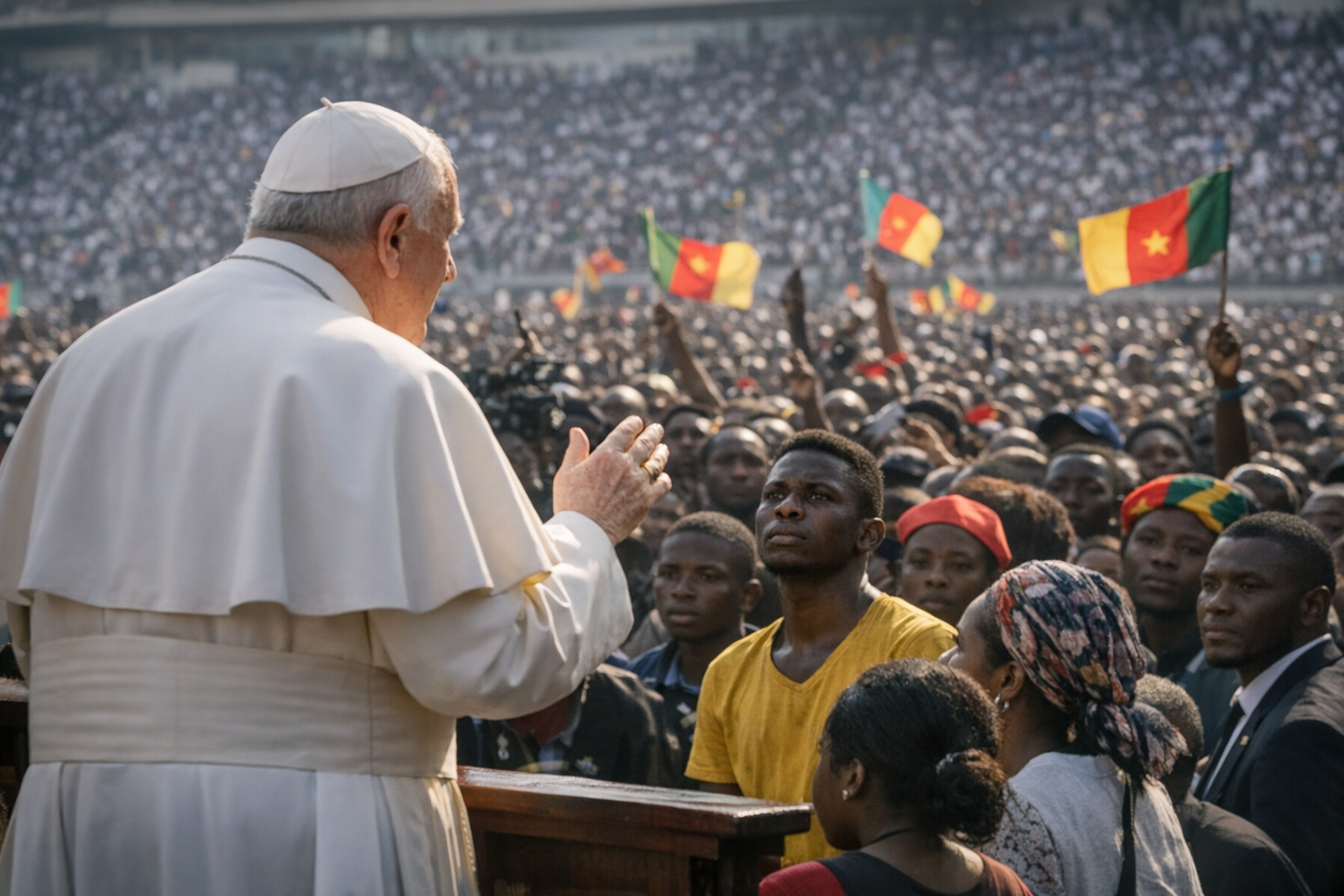 Pope Leo XIV urges Cameroonian youth to reject corruption, serve common ...