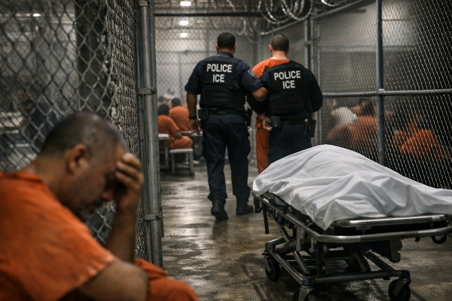 ICE custody deaths hit record high as detention population surges ...