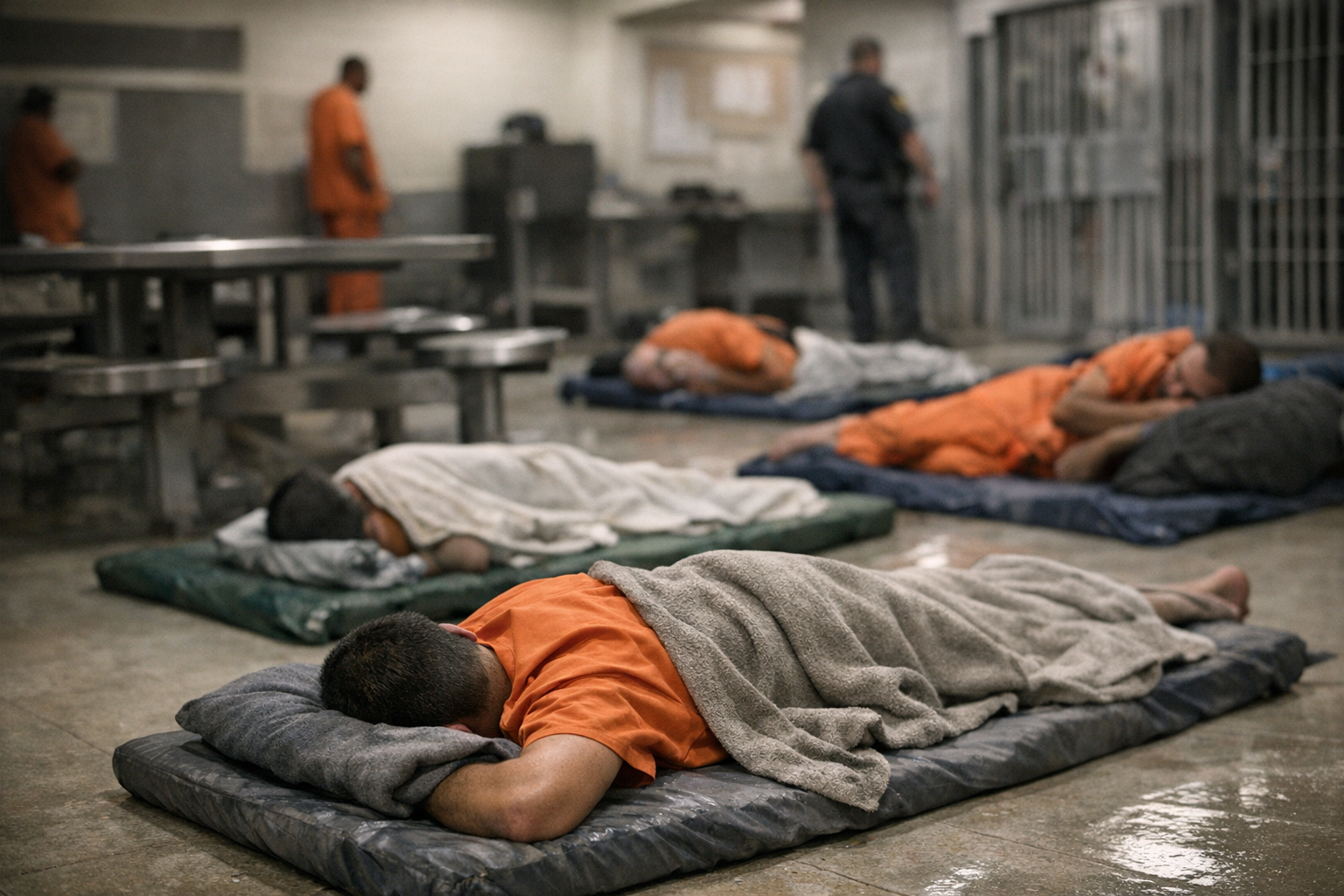 Wake County jail overcrowding forces inmates to sleep on floors | Prism ...