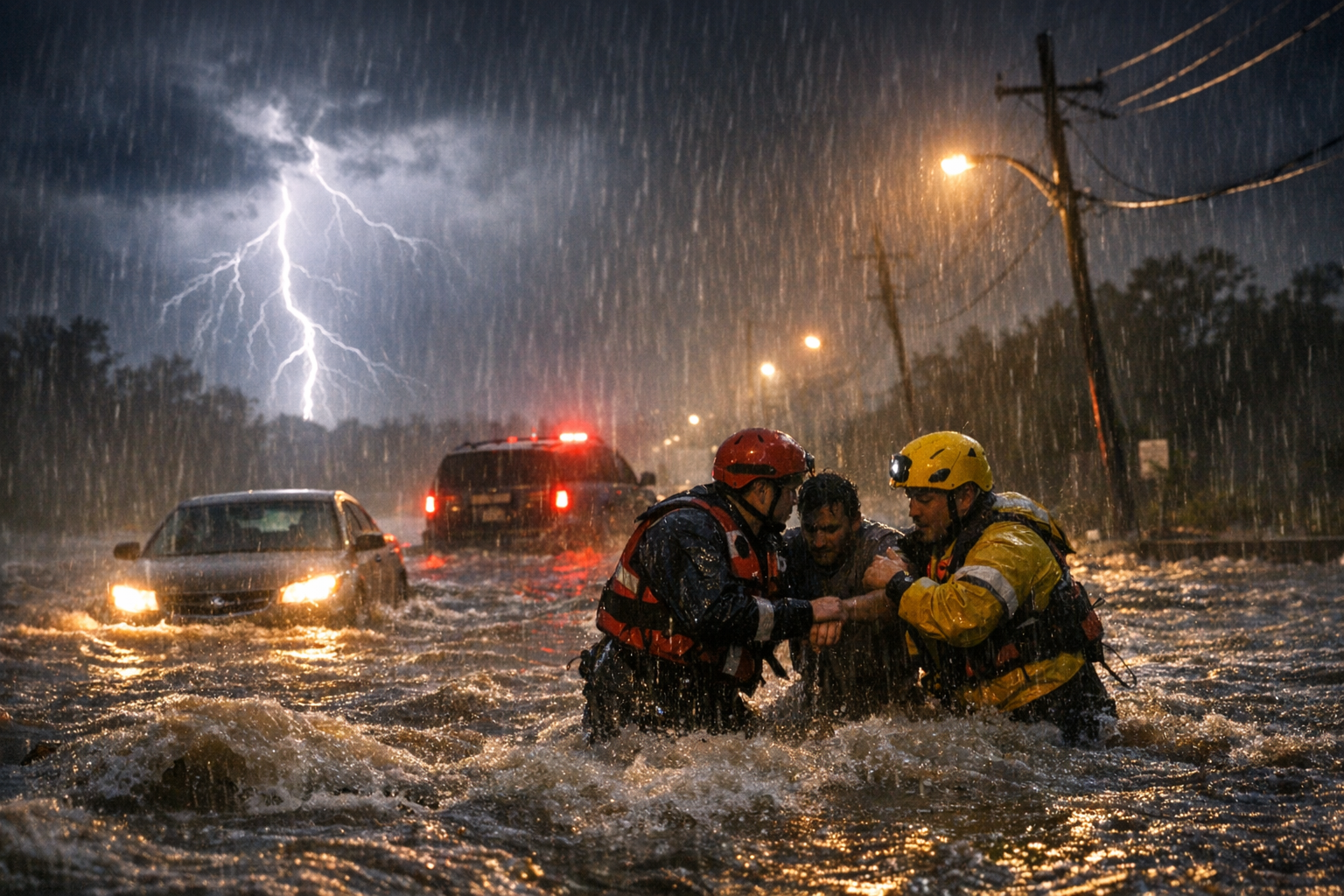 Severe thunderstorms and flash flooding threaten Southern Plains ...