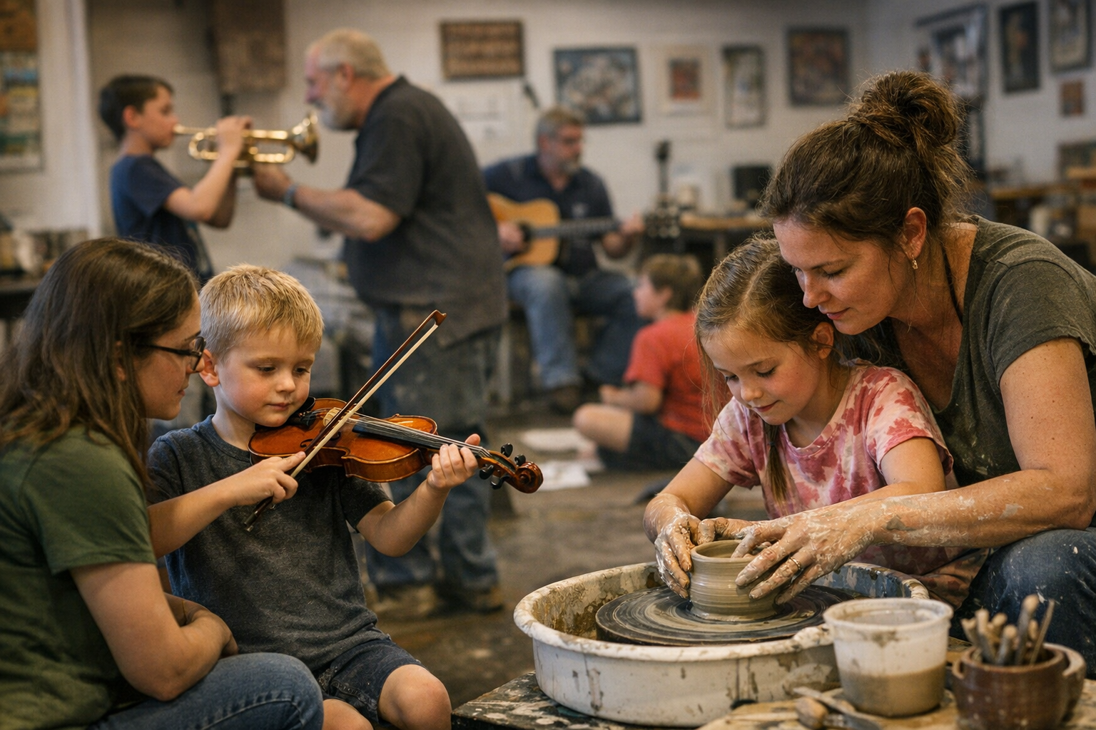 Headwaters open house invites Bemidji families to try arts, music ...