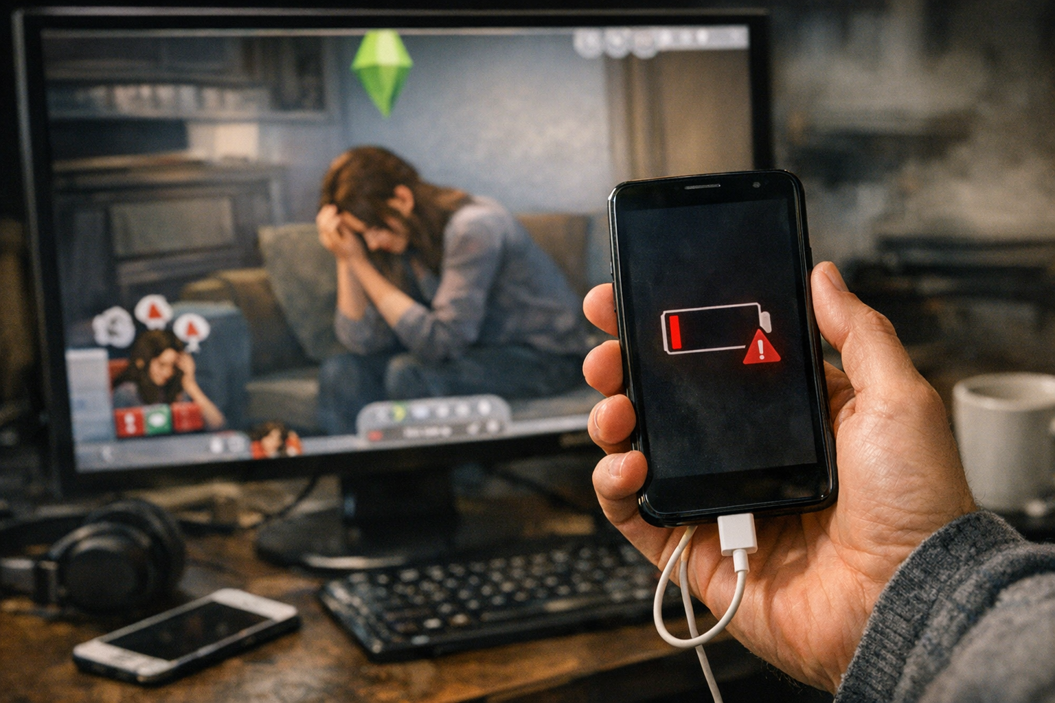 Functional Mobile Mod Makes The Sims 4 Phones Truly Physical | Prism News