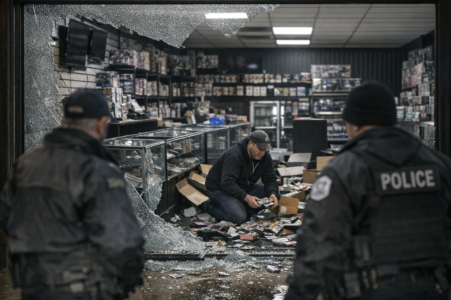 Chicago card shop hit in smash-and-grab, thieves steal $100,000 in ...
