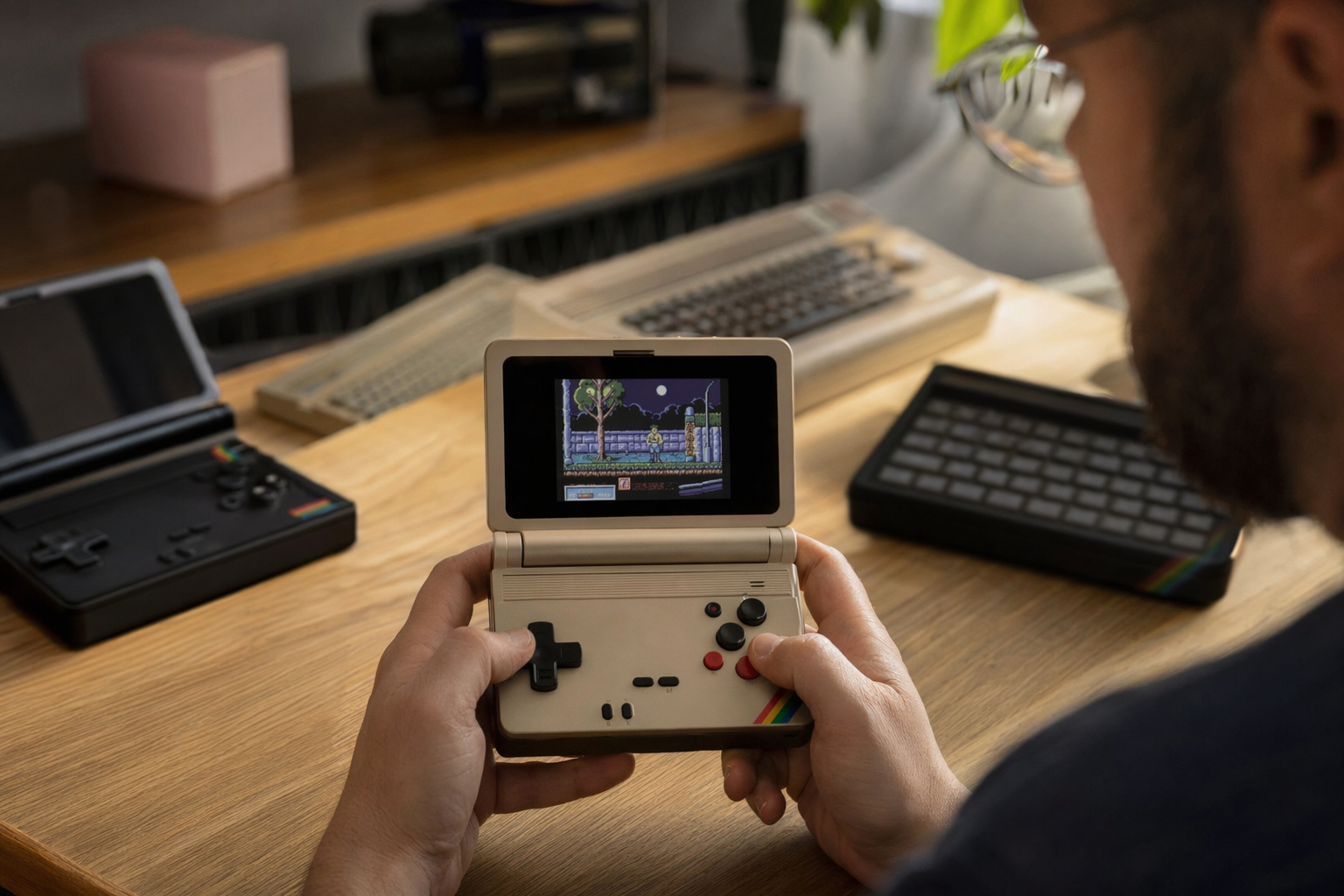 THEC64 and Spectrum return as clamshell handhelds, pre-orders open now ...