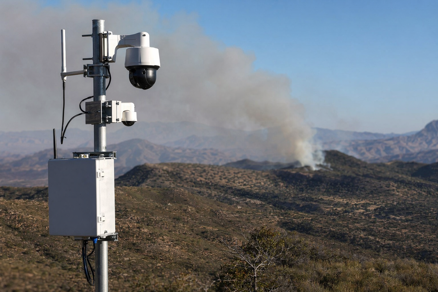 Western States Turn to AI Cameras to Spot Wildfires Faster | Prism News