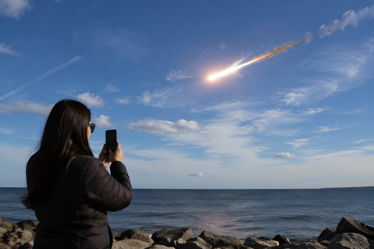 Meteor streaks over northeastern US, explodes above Cape Cod Bay ...