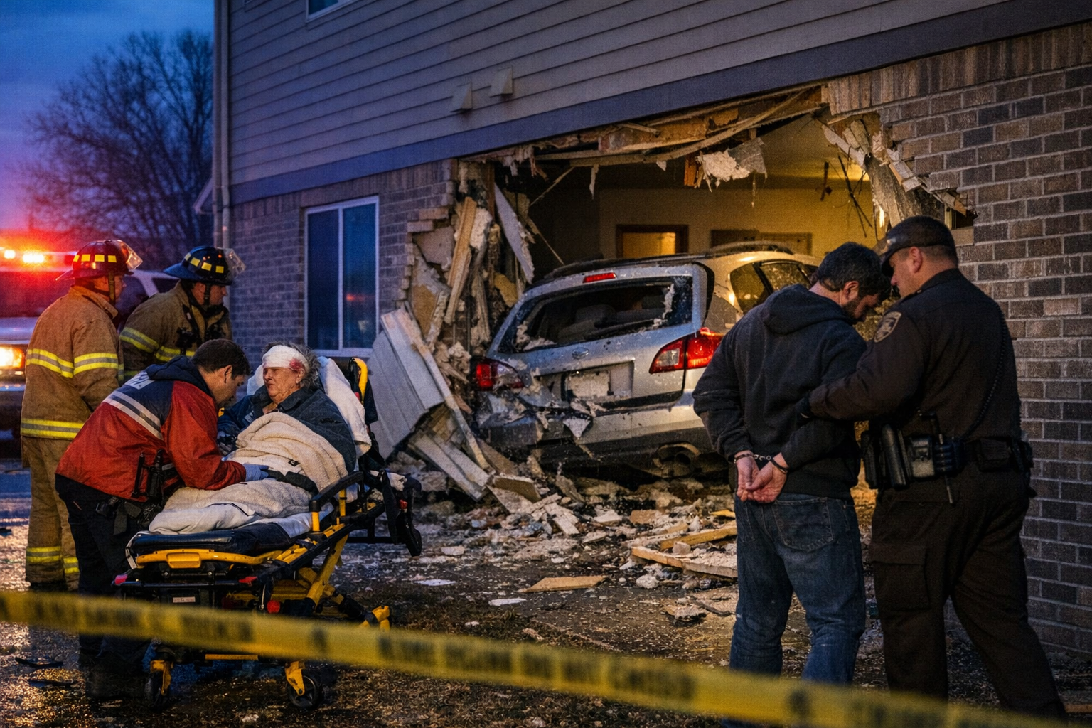 Perham Man Charged After Vehicle Crashes Into Apartment Building ...