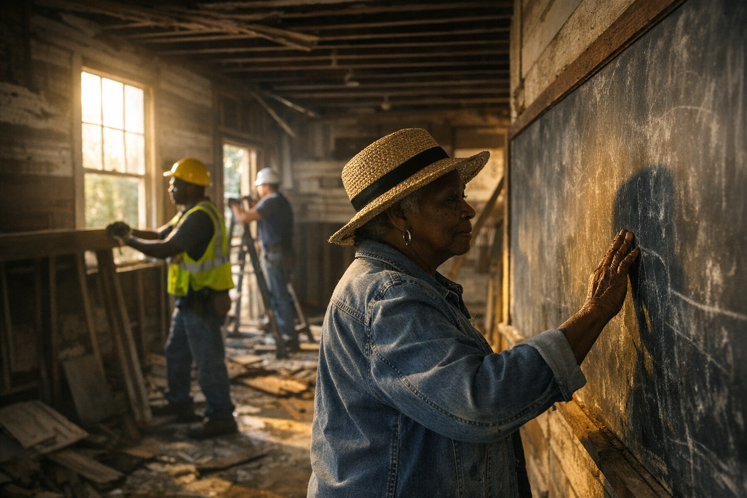 Marks Rosenwald School Restoration Advances, Preserving Local Black