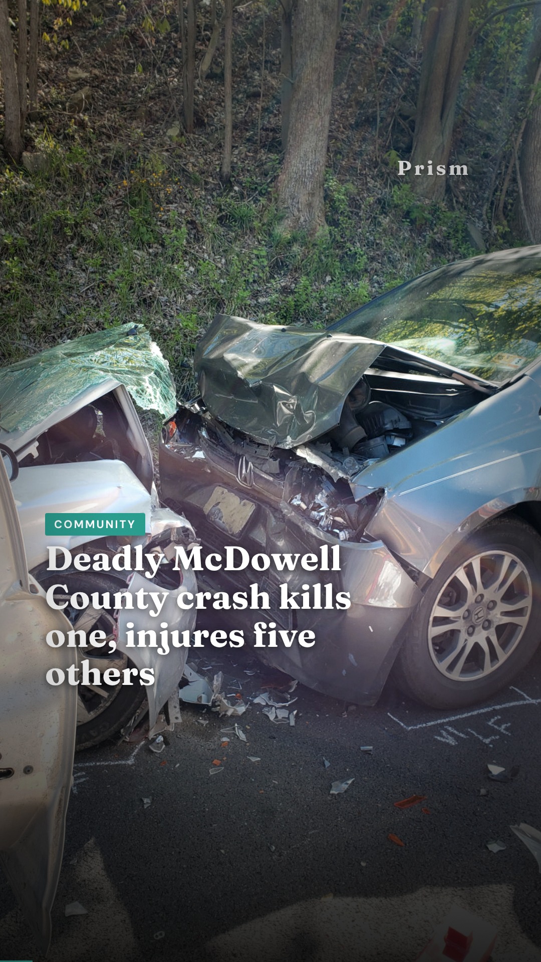 Deadly McDowell County crash kills one, injures five others