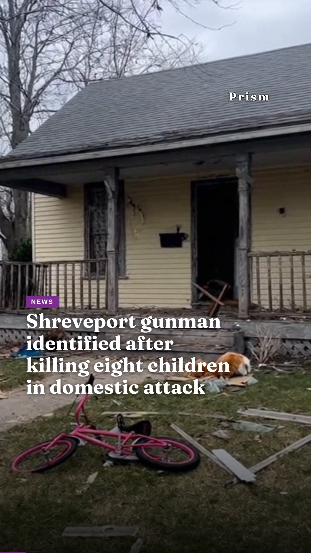 Shreveport gunman identified after killing eight children in domestic attack