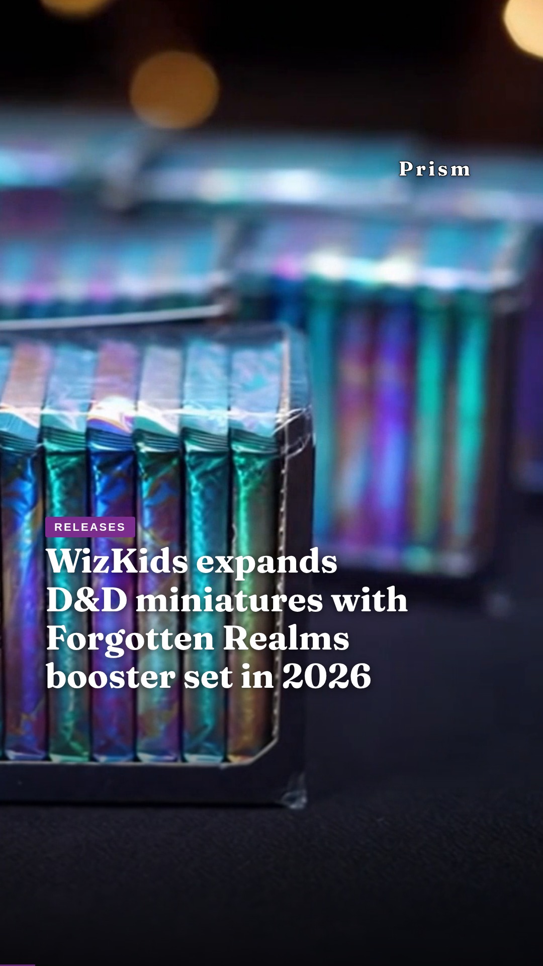 WizKids expands D&D miniatures with Forgotten Realms booster set in 2026