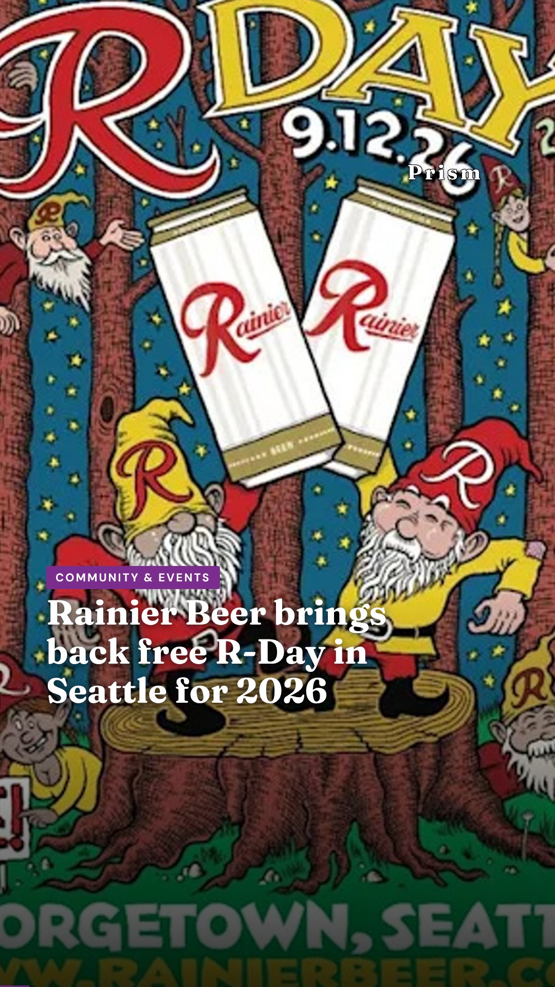 Rainier Beer brings back free R-Day in Seattle for 2026