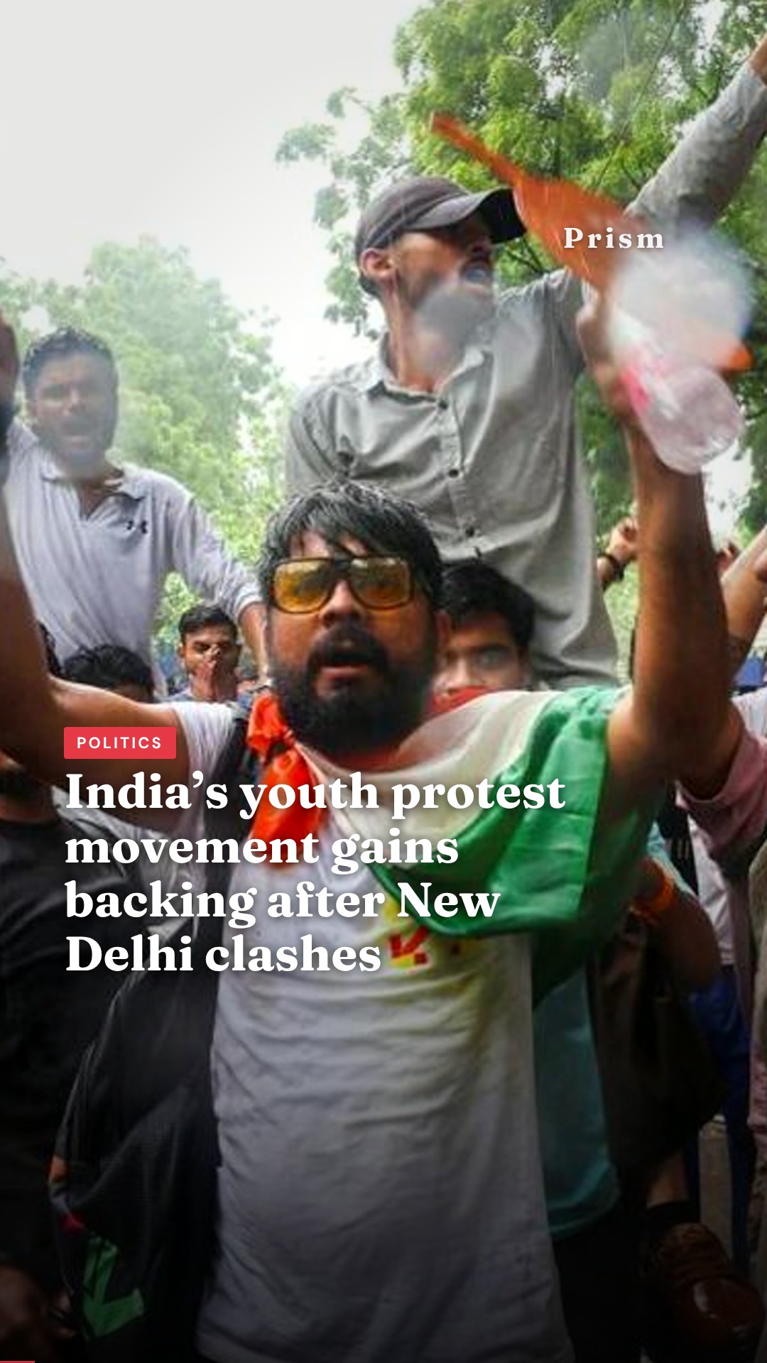 India’s youth protest movement gains backing after New Delhi clashes