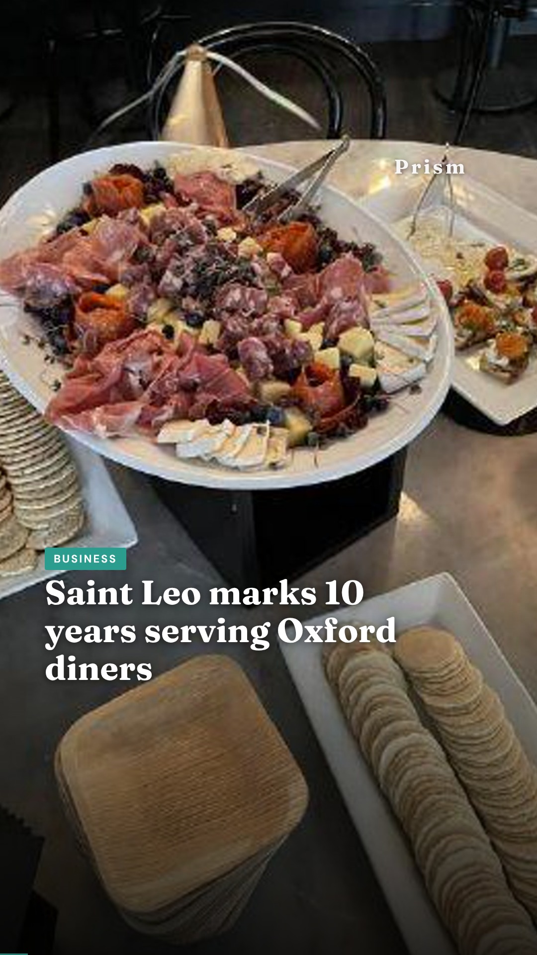 Saint Leo marks 10 years serving Oxford diners
