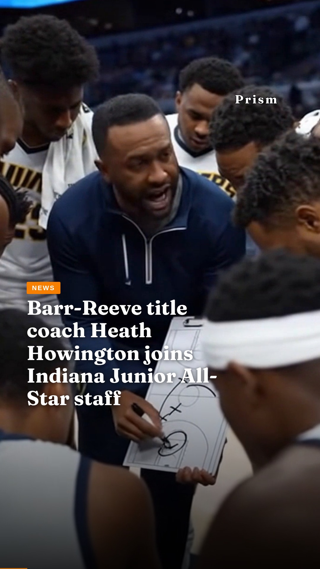 Barr-Reeve title coach Heath Howington joins Indiana Junior All-Star staff