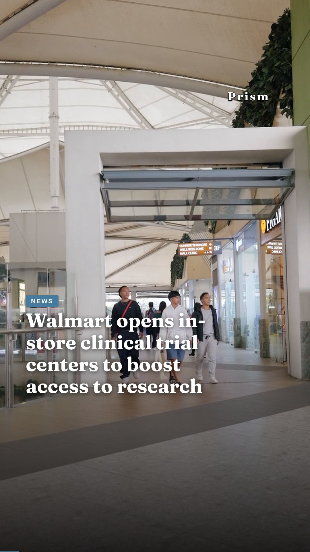 Walmart opens in-store clinical trial centers to boost access to research