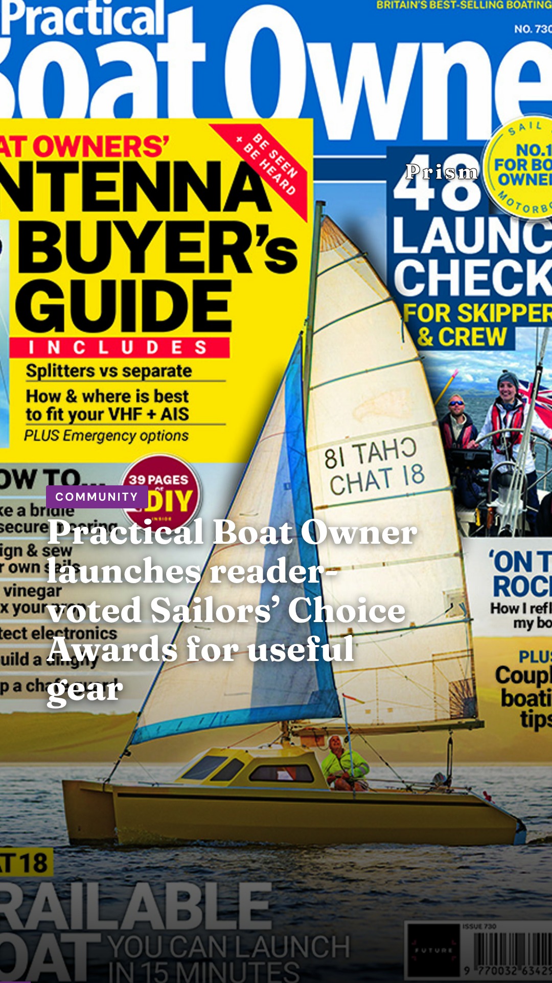 Practical Boat Owner launches reader-voted Sailors’ Choice Awards for useful gear
